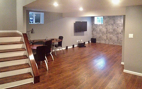 finished basement